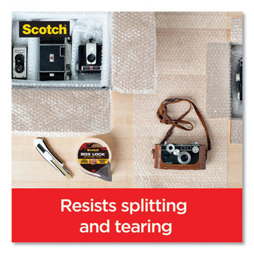 Scotch® Box Lock Shipping Packaging Tape With Dispenser, 3" Core, 1.88" X 54.6 Yds, Clear, 4-pack freeshipping - TVN Wholesale
